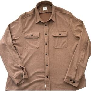 7 Diamonds 7D Generation Soft Flannel Men's Shirt Long Sleeve XXL Caramel Tan